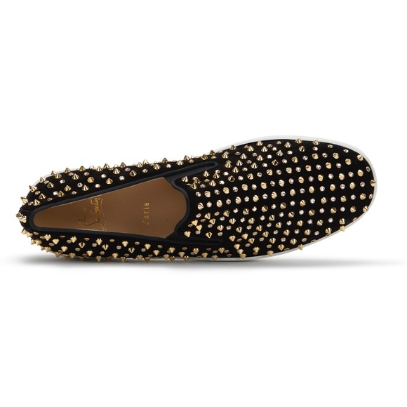 Authentic Louboutin Men’s Roller Studded Sneakers - Picture 7 of 9